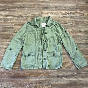 AE army green jacket XS